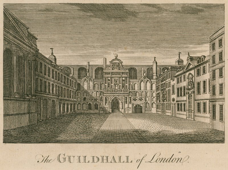 Guildhall, London von English School