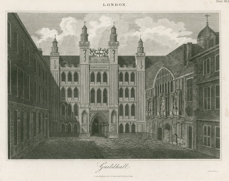 Guildhall, London von English School