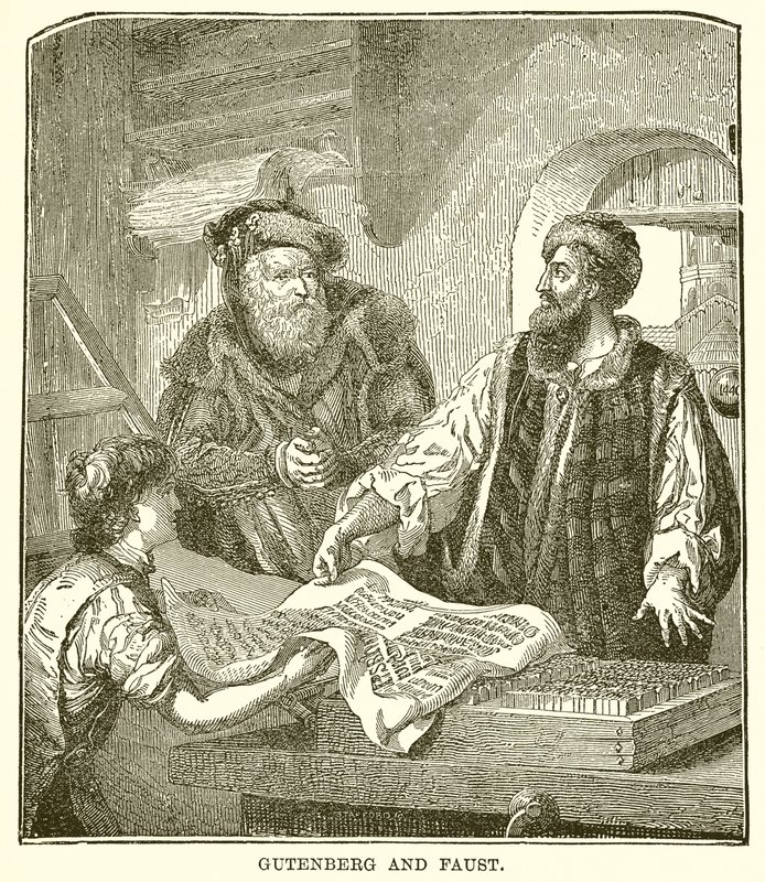 Gutenberg und Faust von English School