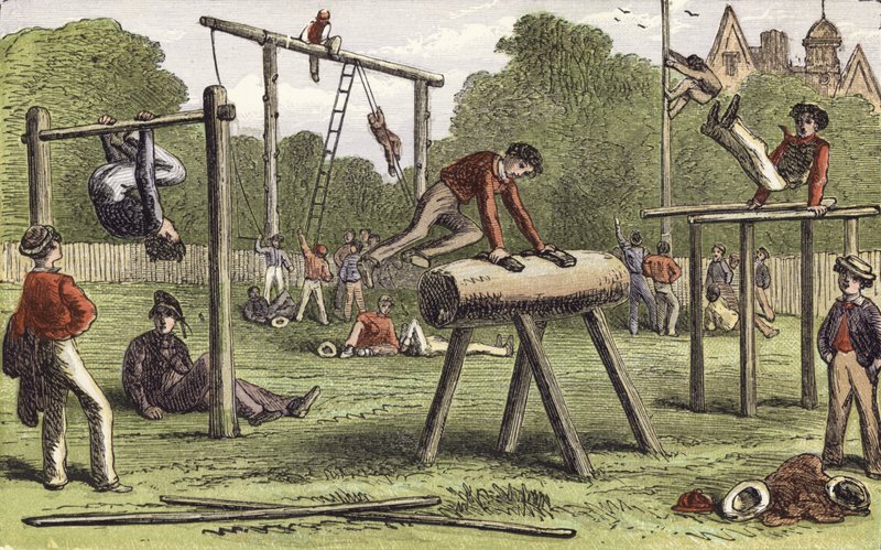 Gymnastik von English School