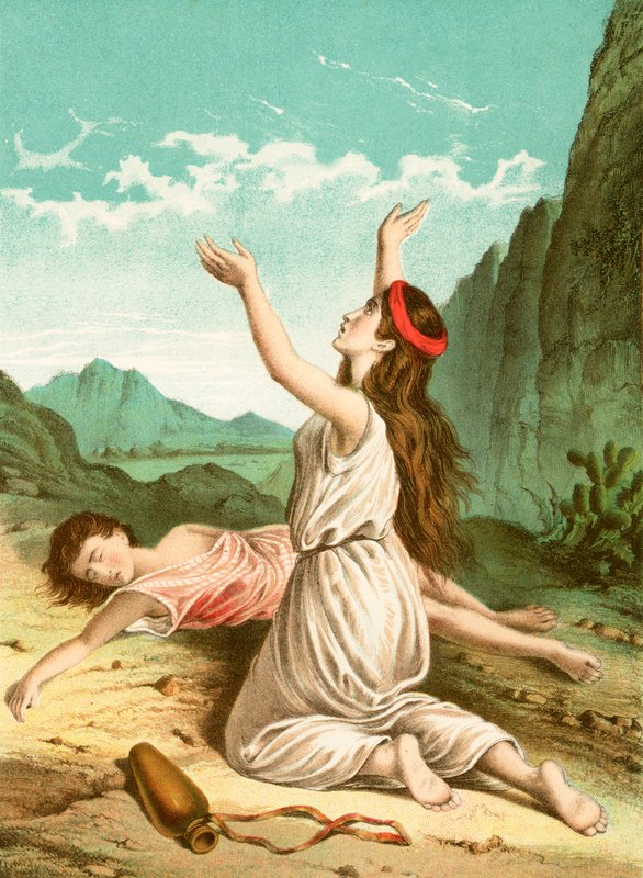 Hagar und Ismael von English School