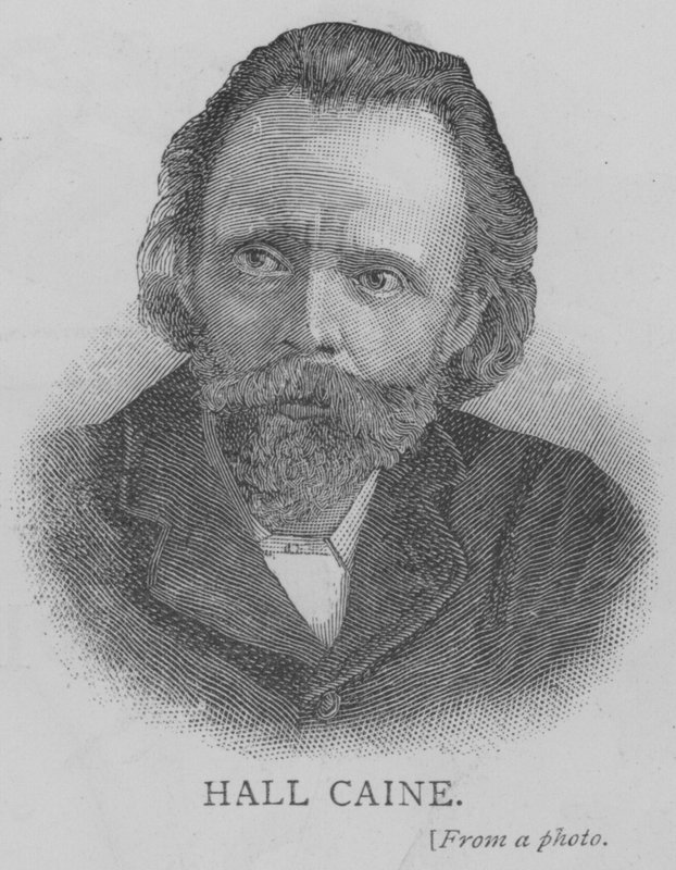 Hall Caine (Gravur) von English School