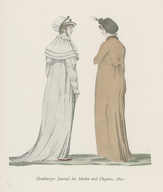 Hamburger Journal der Moden und Eleganz, 1801 von English School