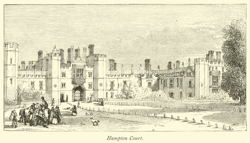 Hampton Court von English School