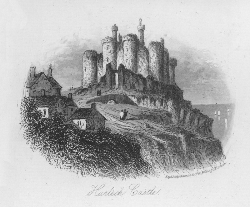 Harlech Castle von English School