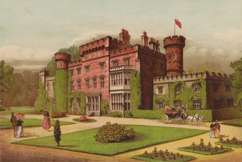 Hawarden Castle von English School