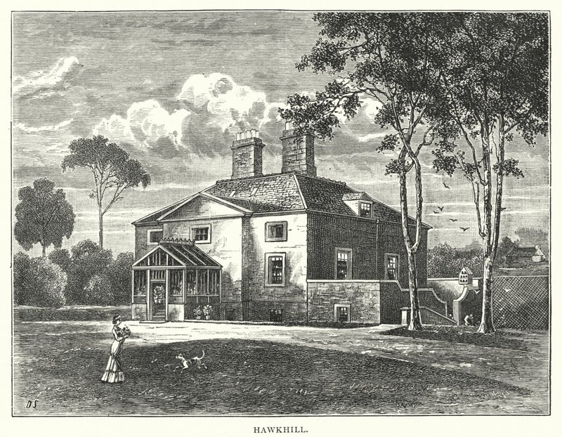 Hawkhill (Gravur) von English School