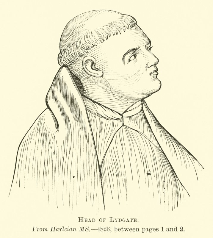 Kopf von Lydgate von English School