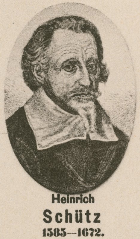 Heinrich Schütz (Gravur) von English School