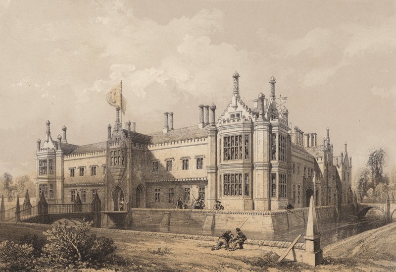 Helmingham Hall, Suffolk von English School