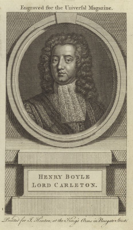 Henry Boyle, Lord Carleton von English School