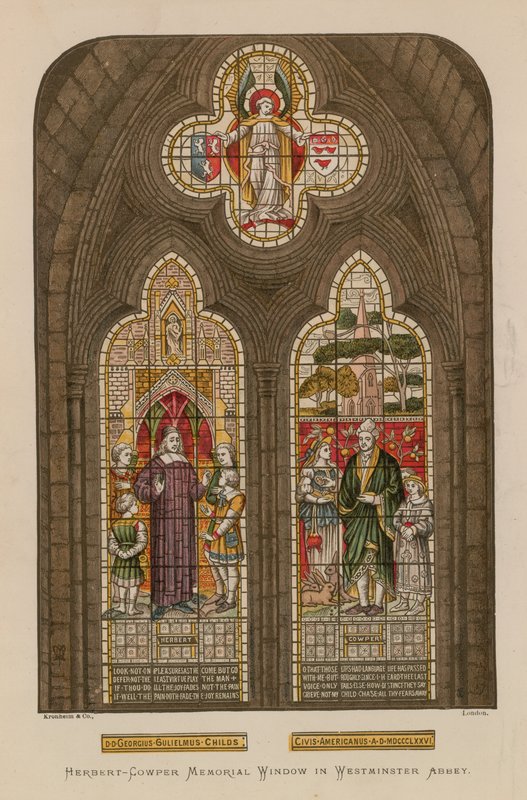 Herbert Cowper Gedenkfenster von English School