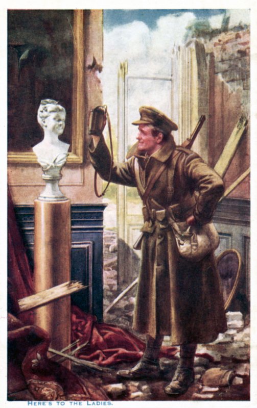 Auf die Damen von English School