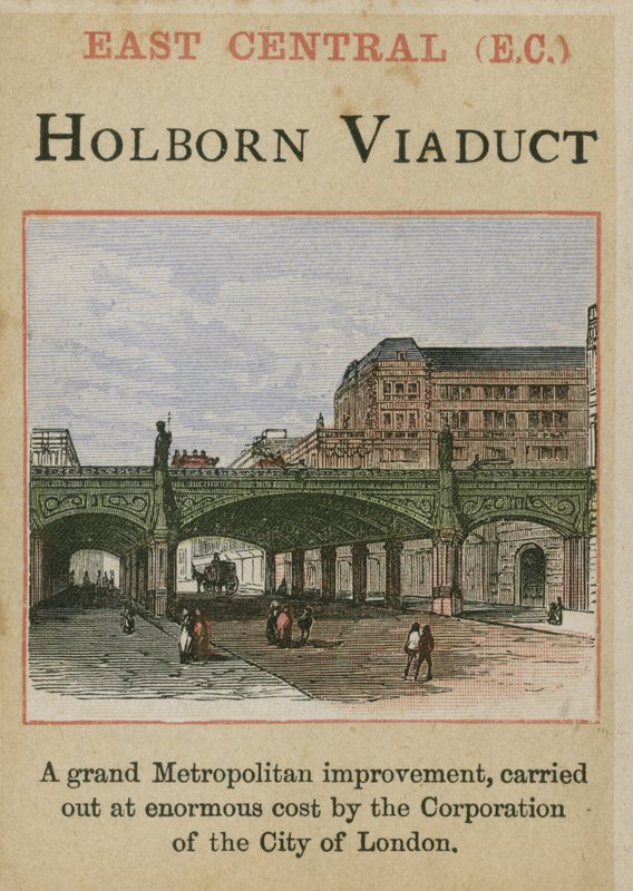 Holborn Viaduct von English School
