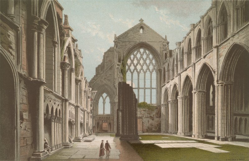 Holyrood-Kapelle Edinburgh von English School