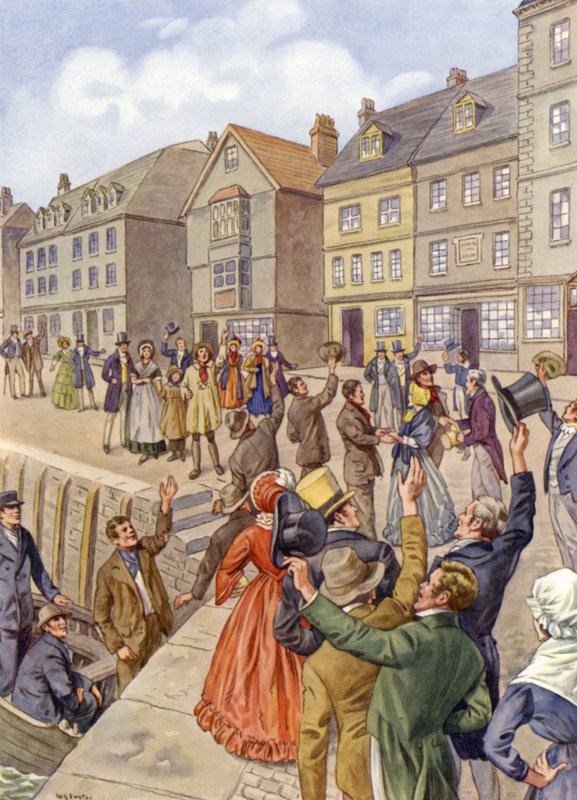 Heimkehr der Tolpuddle-Märtyrer von English School
