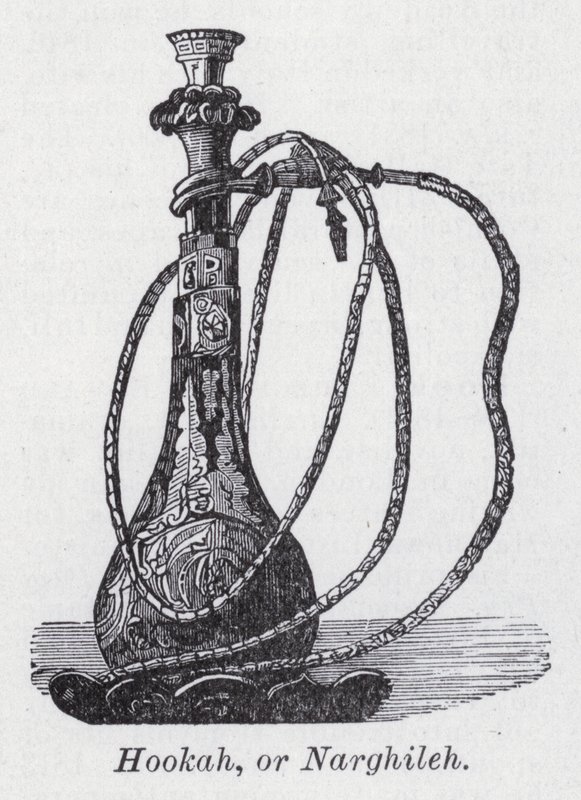Hookah oder Narghileh von English School