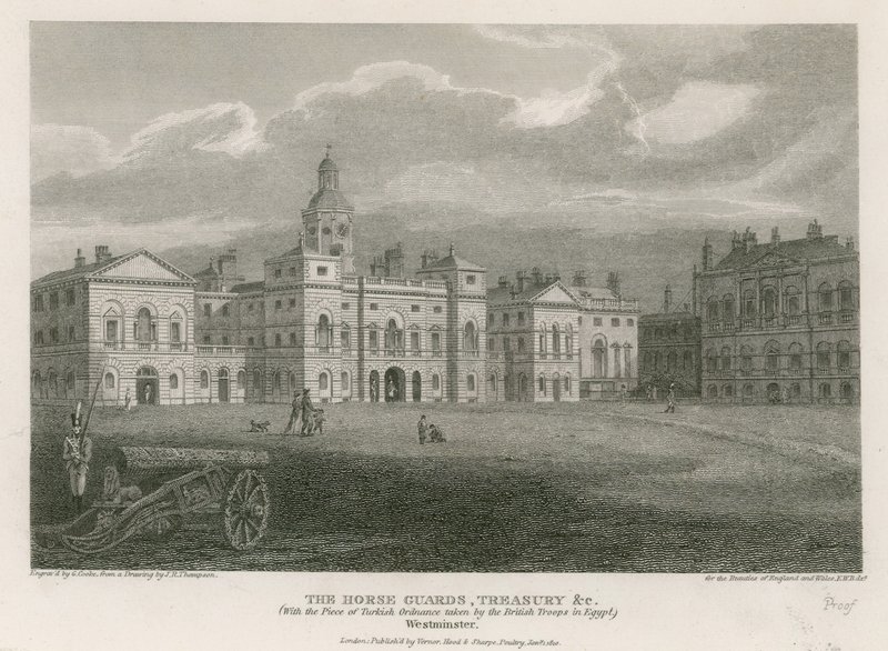 Horse Guards von English School