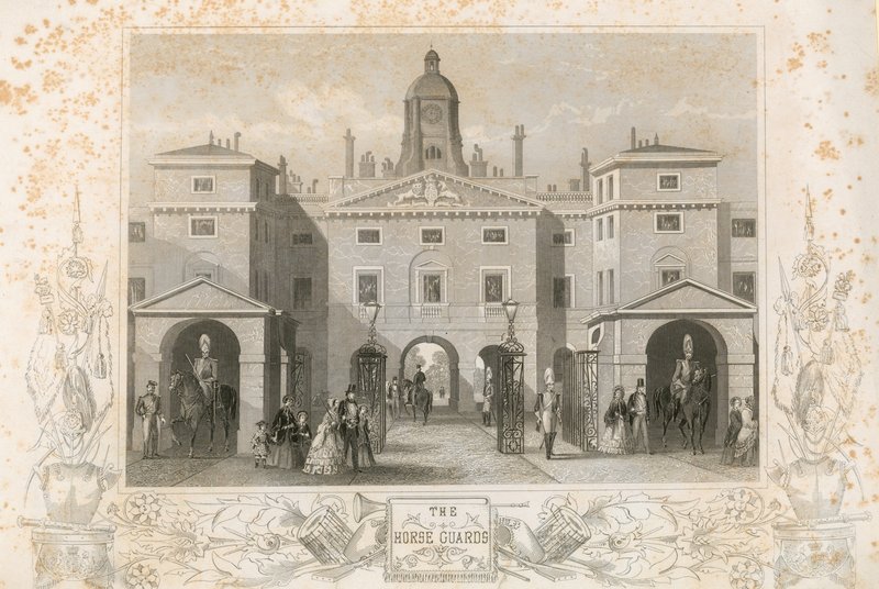 Horse Guards von English School