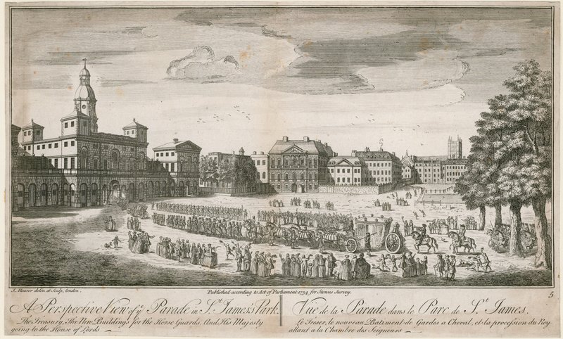 Horse Guards von English School