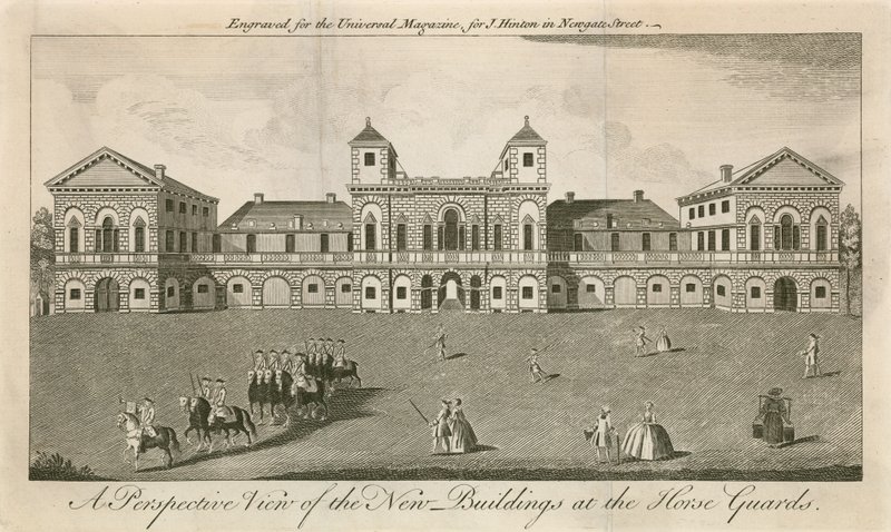 Horse Guards von English School