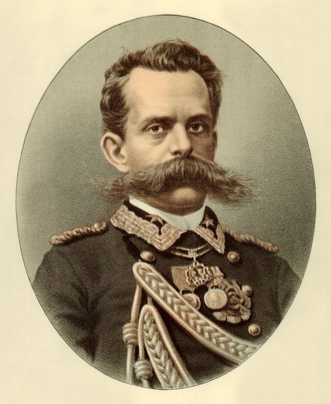 Humbert König von Italien von English School