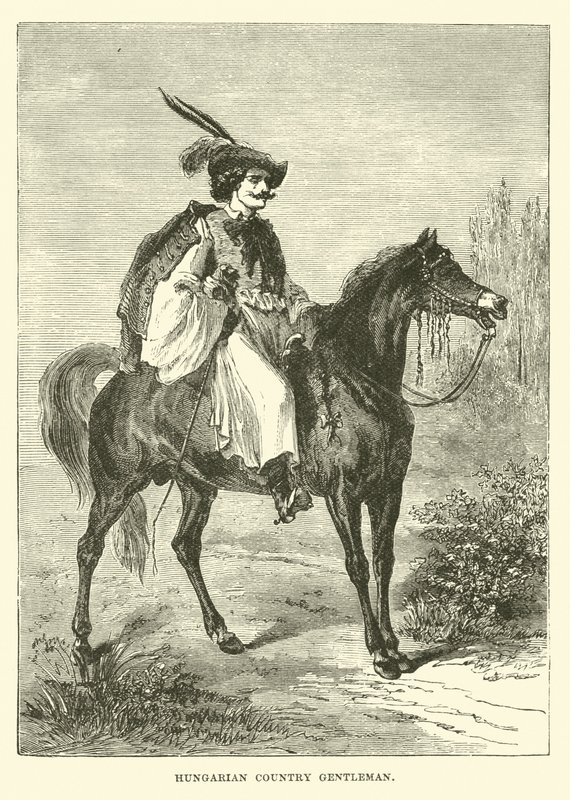Ungarischer Landedelmann von English School