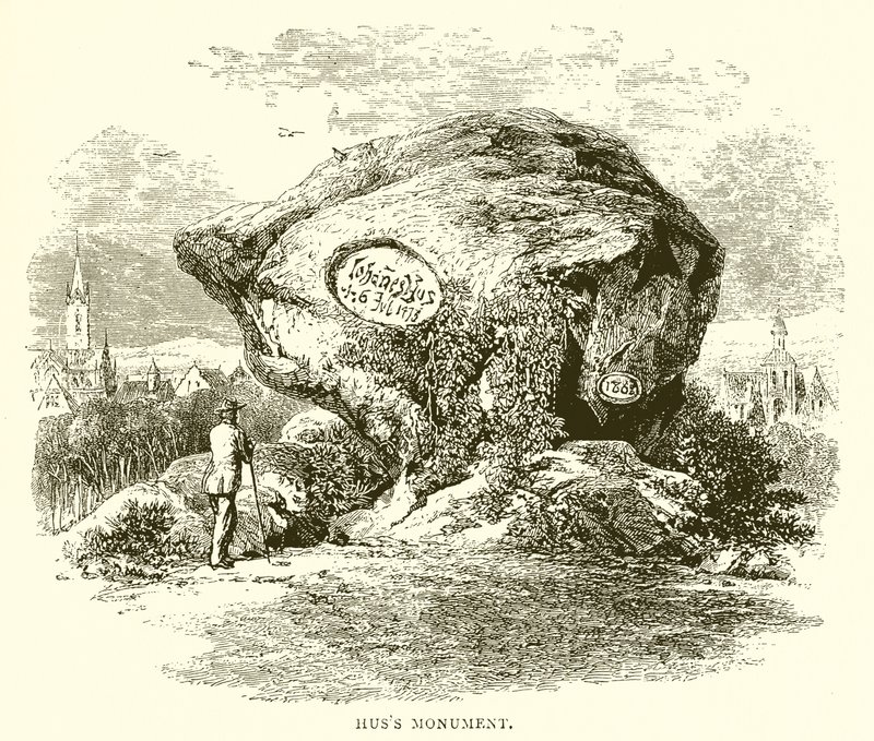Hus-Denkmal von English School