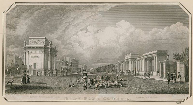 Hyde Park Corner von English School