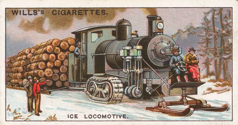 Eislokomotive von English School