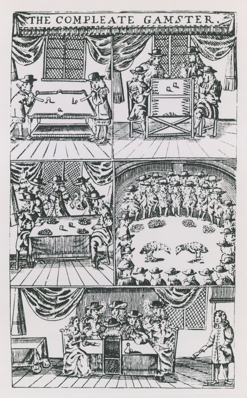 Illustrationen aus The Compleat Gamster von English School