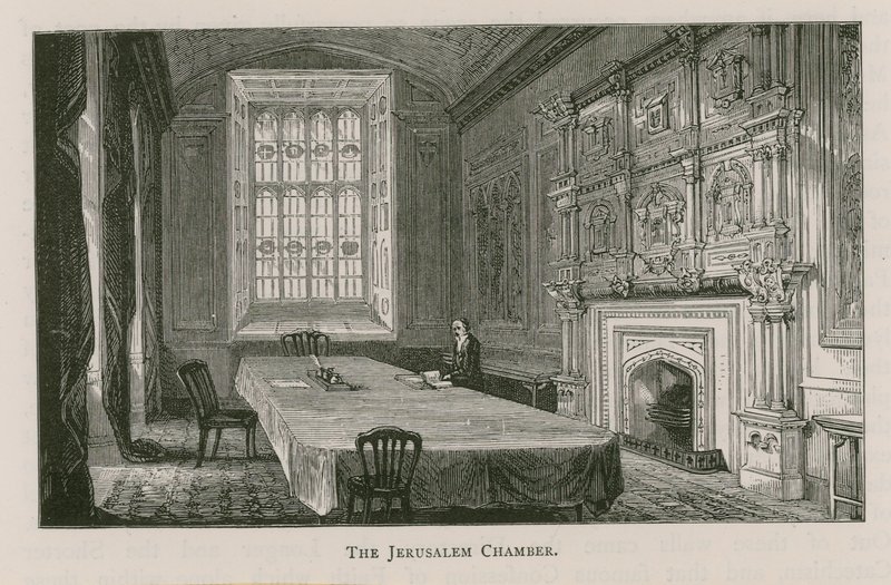 Innenraum der Jerusalemkammer von English School