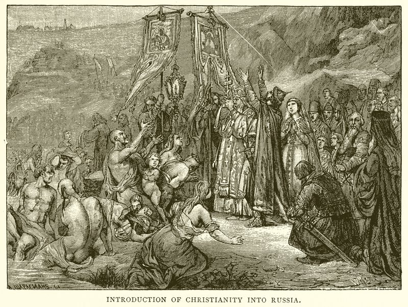 Einführung des Christentums in Russland von English School