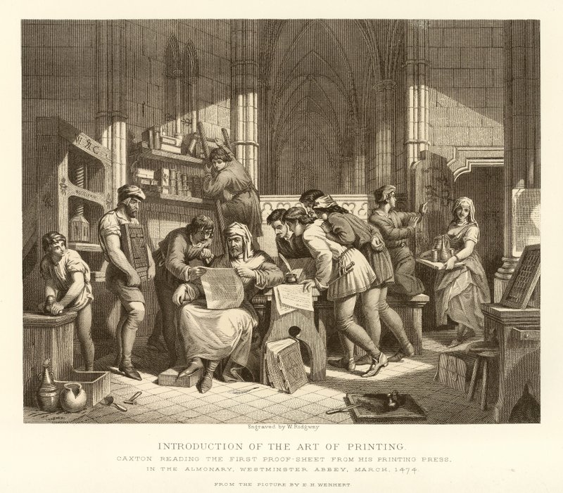 Einführung der Druckkunst von English School