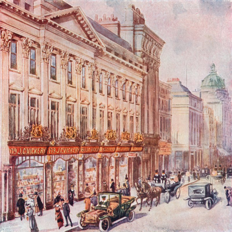 J C Vickery in der Regent Street von English School