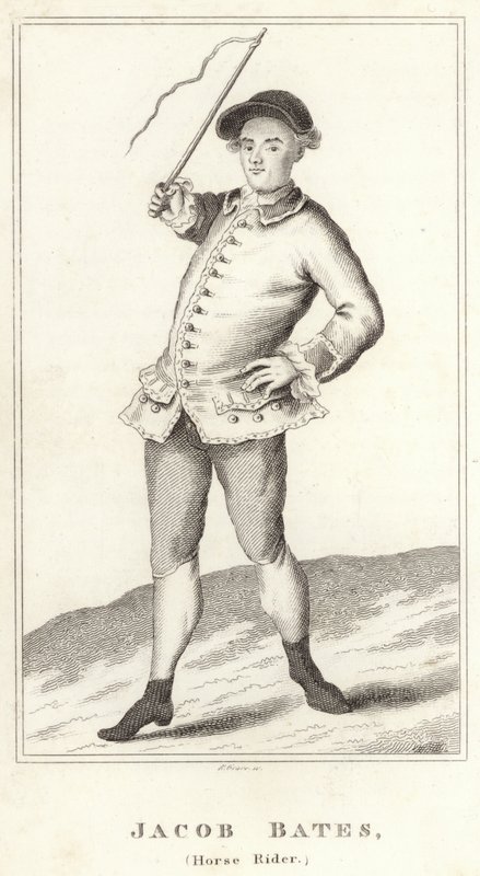 Jacob Bates, Pferdereiter von English School