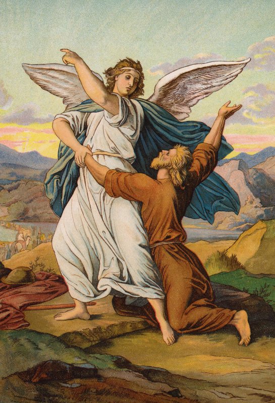 Jakob kämpft mit dem Engel von English School
