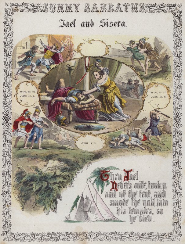 Jael und Sisera von English School