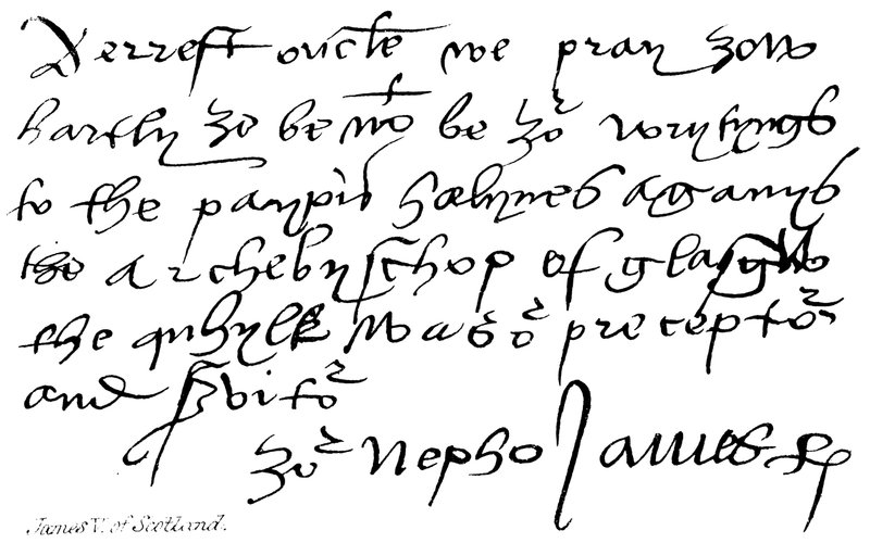 Jakob V. von Schottland von English School