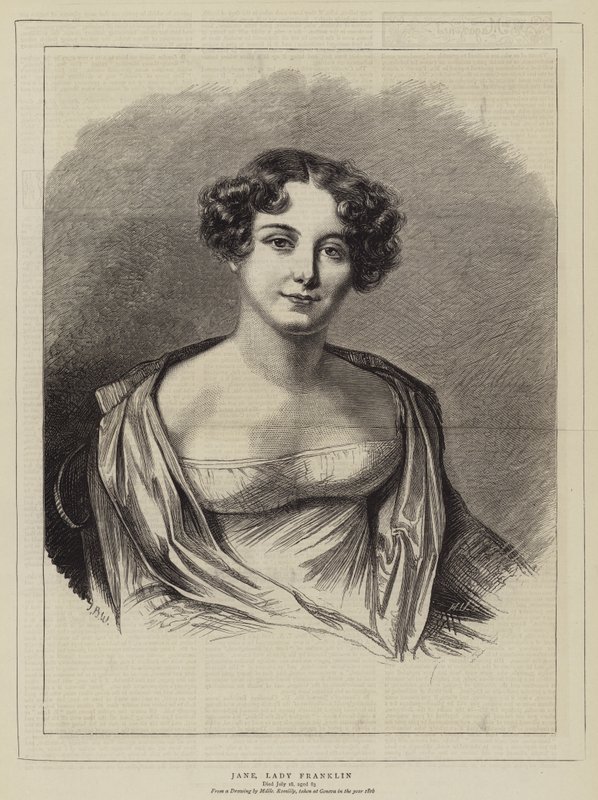 Jane, Lady Franklin von English School