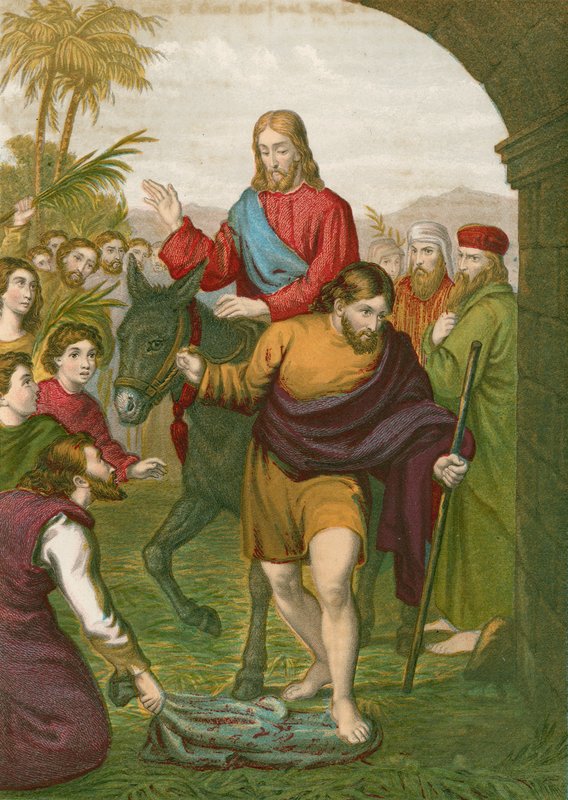Einzug Jesu Christi in Jerusalem von English School