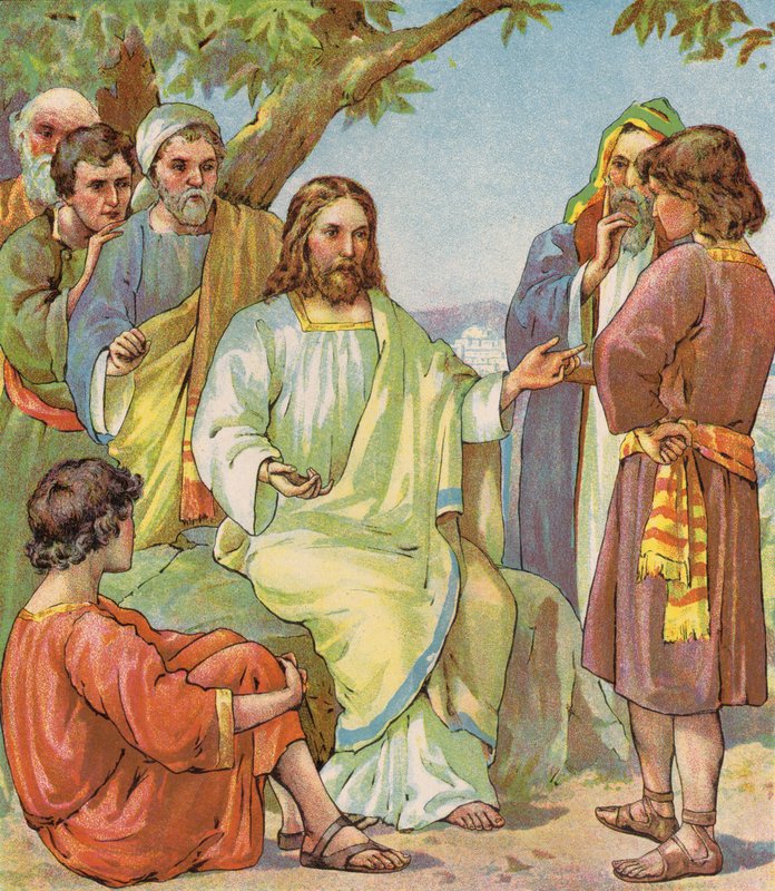 Jesus und seine Jünger von English School