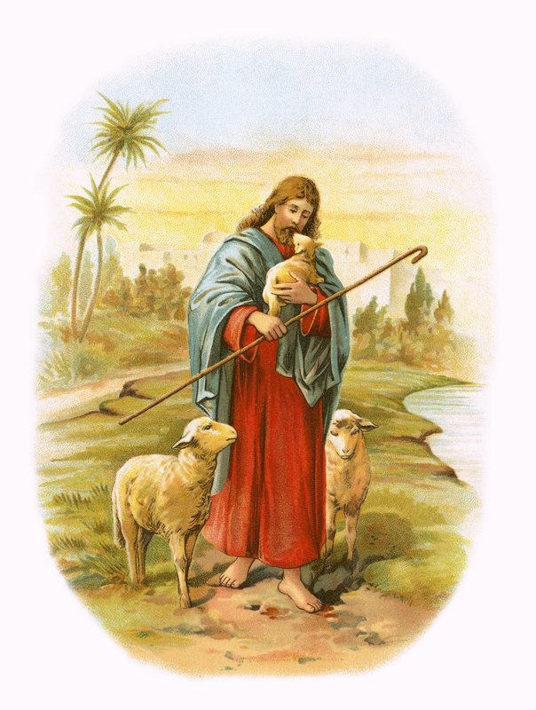Jesus, der gute Hirte von English School