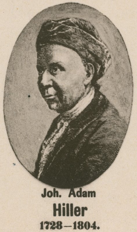 Johann Adam Hiller (Gravur) von English School
