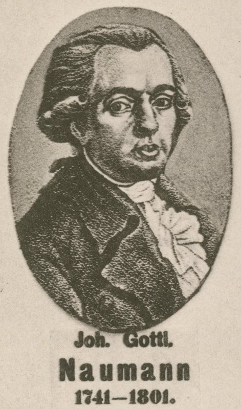 Johann Gottlieb Naumann (Gravur) von English School