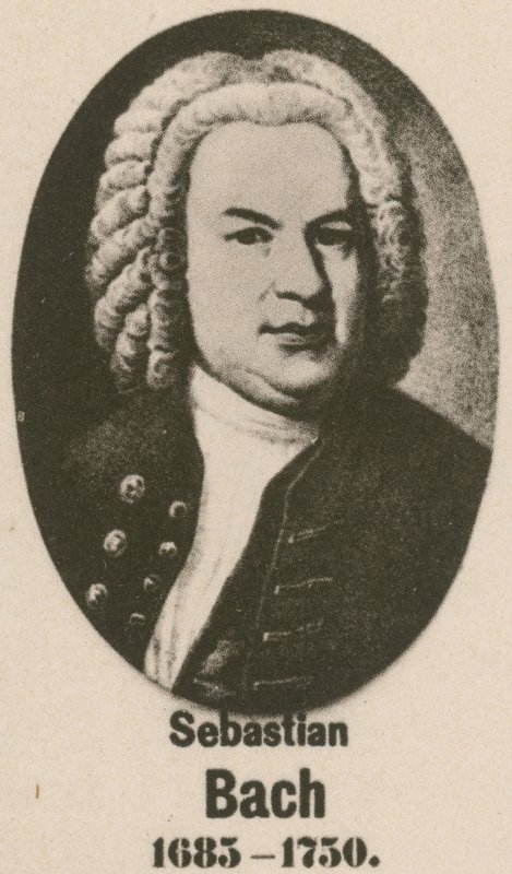 Johann Sebastian Bach (Gravur) von English School