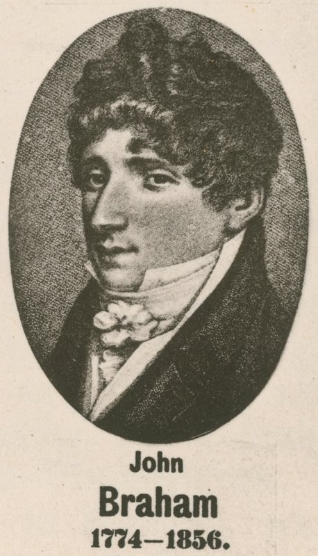 John Braham (Gravur) von English School