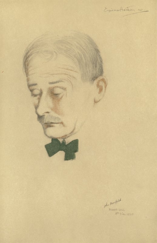 John Masefield, englischer Dichter von English School