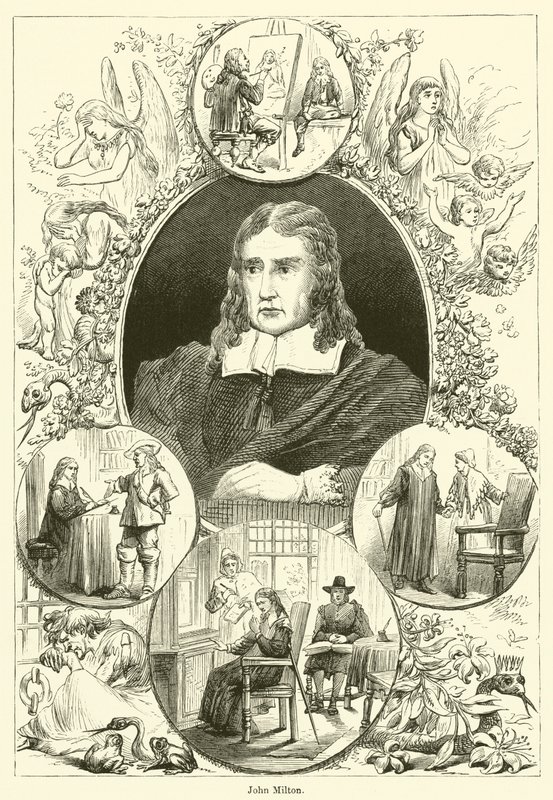 John Milton (Stich) von English School