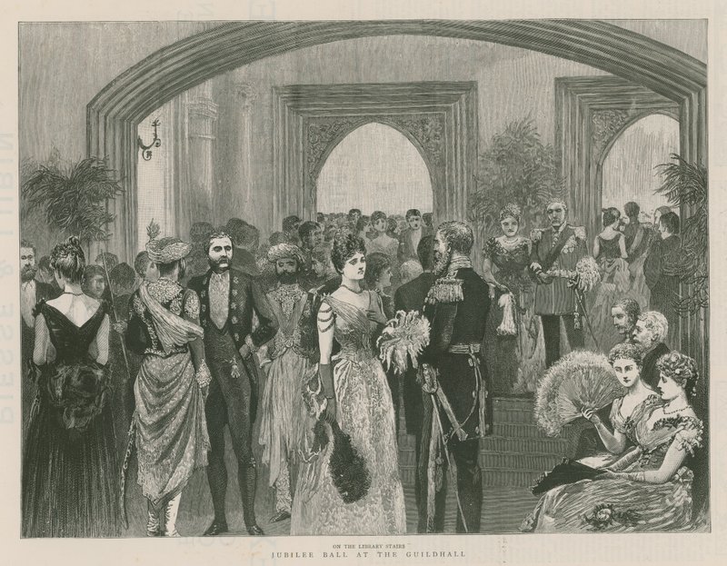 Jubiläumsball in der Guildhall, London von English School